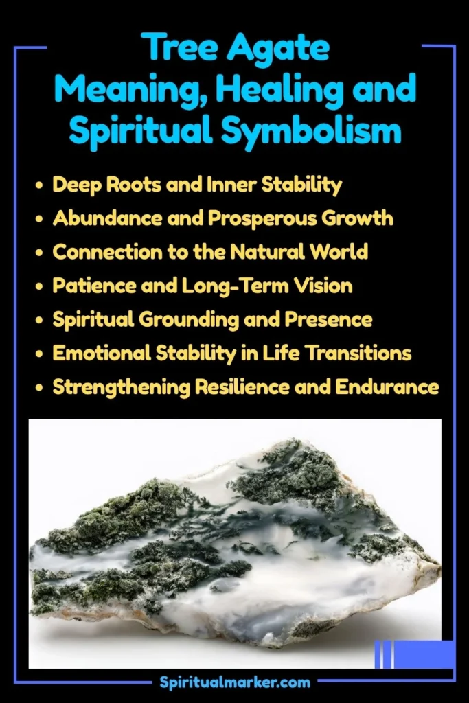 Tree Agate Meaning, Healing Properties, and Spiritual Symbolism