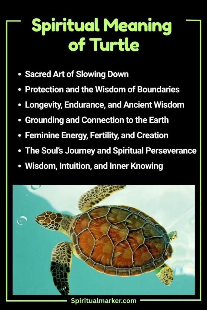 Turtle Spiritual Meaning and Symbolism