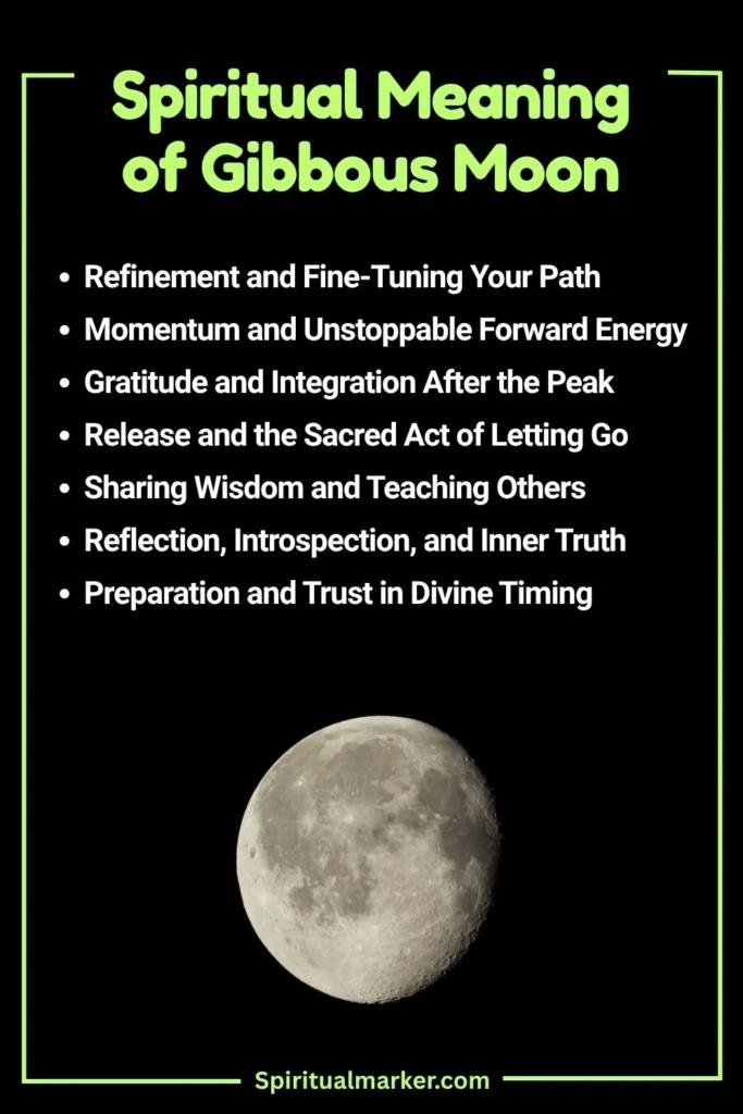 Waxing and Waning Gibbous Moon Spiritual Meaning and Symbolism