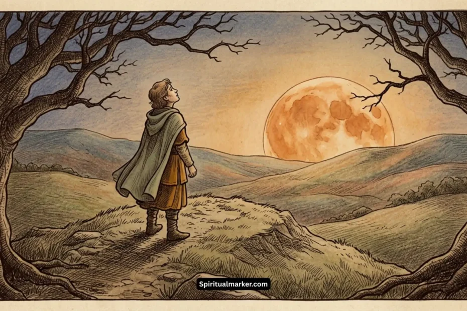 Orange Moon Spiritual Meaning and Symbolism