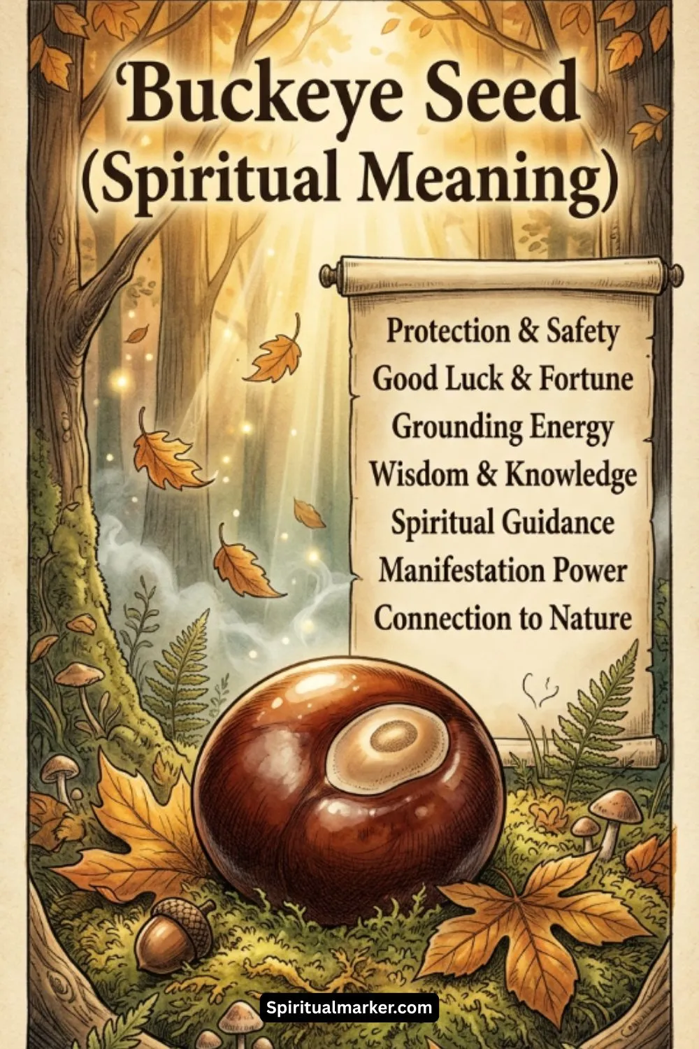 Spiritual Meaning of Buckeye Seed