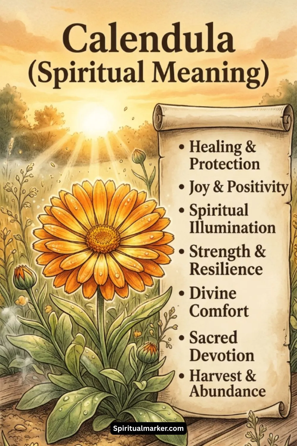 Spiritual Meaning of Calendula