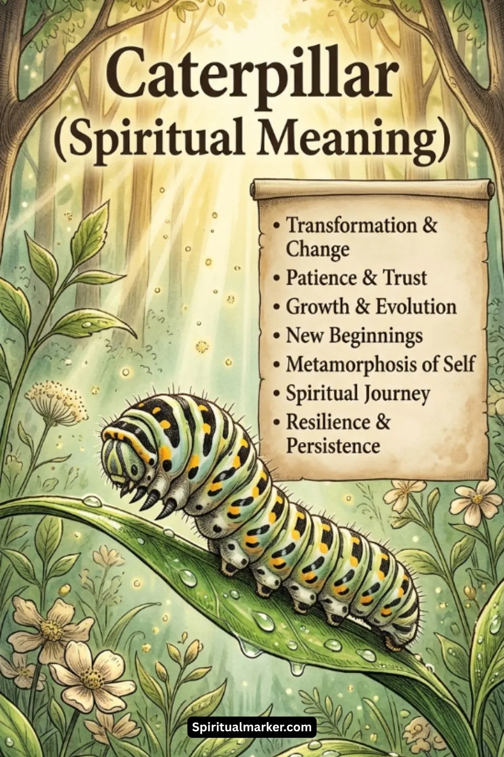 Spiritual Meaning of Caterpillar