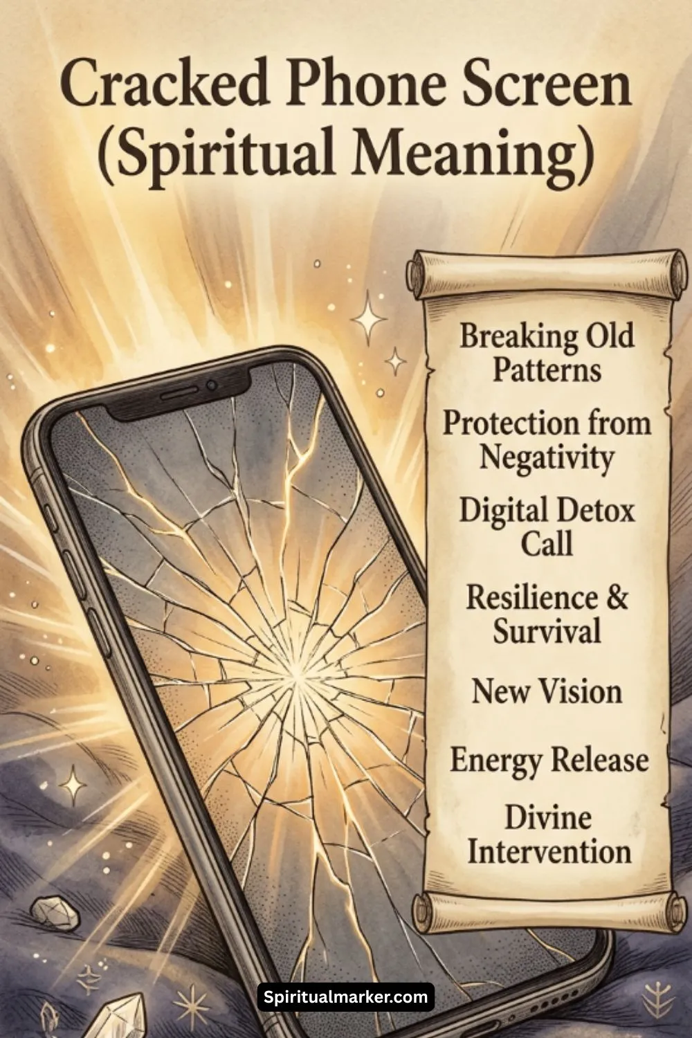 Spiritual Meaning of Cracked Phone Screen