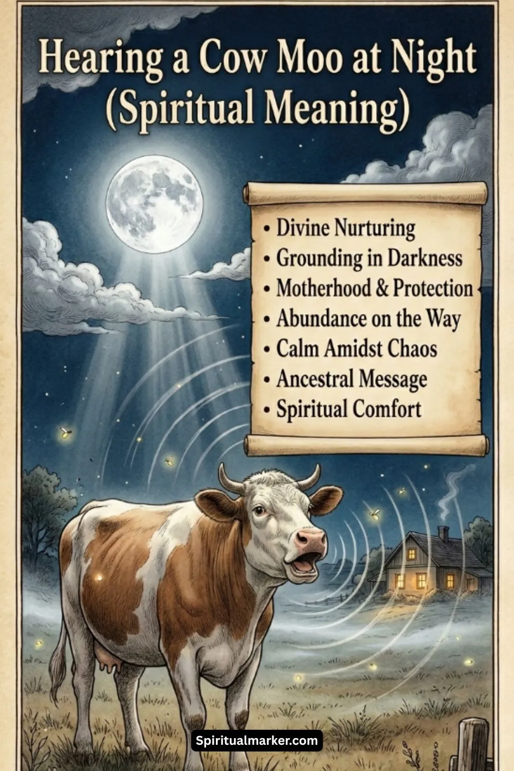 Spiritual Meaning of Hearing a Cow Moo