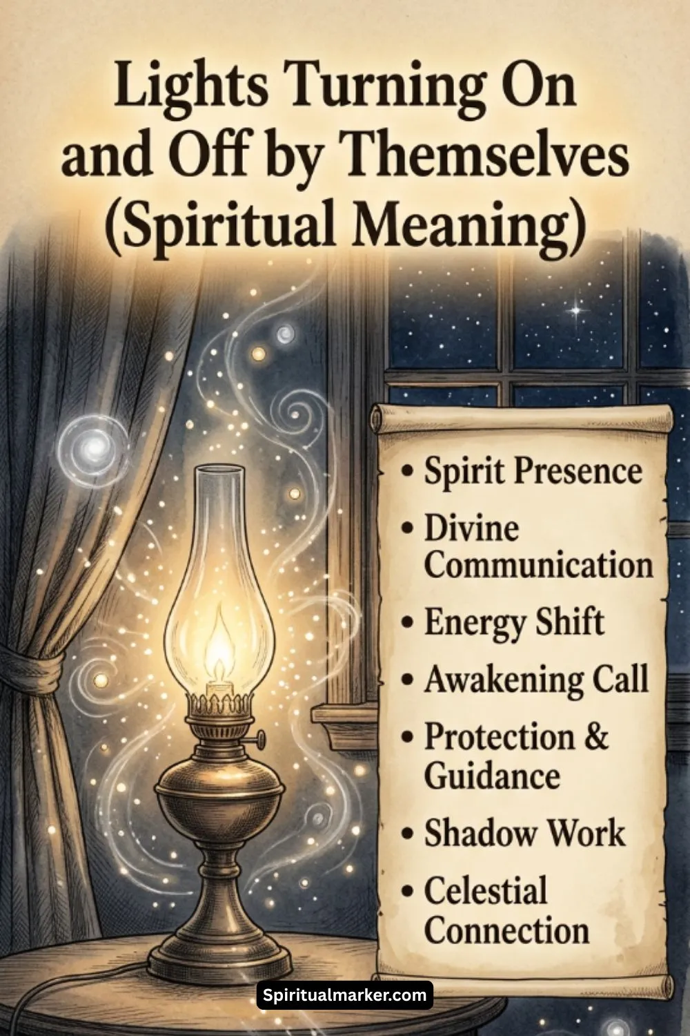 Spiritual Meaning of Lights Turning on and off by itself