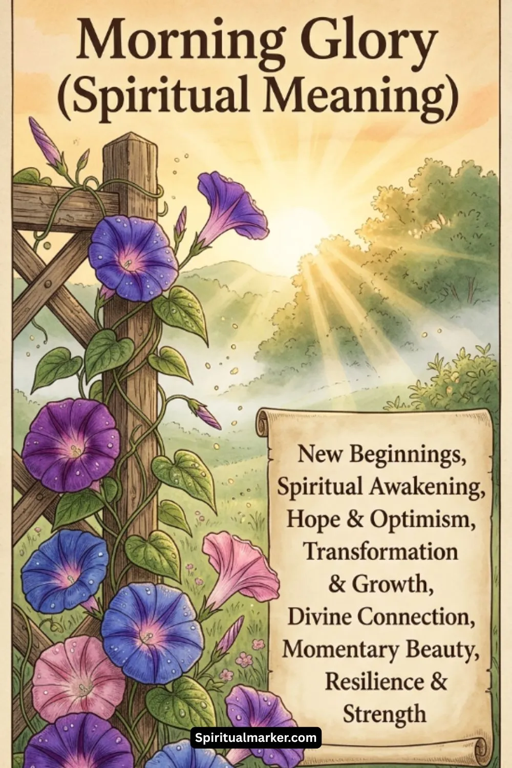 Spiritual Meaning of Morning Glory
