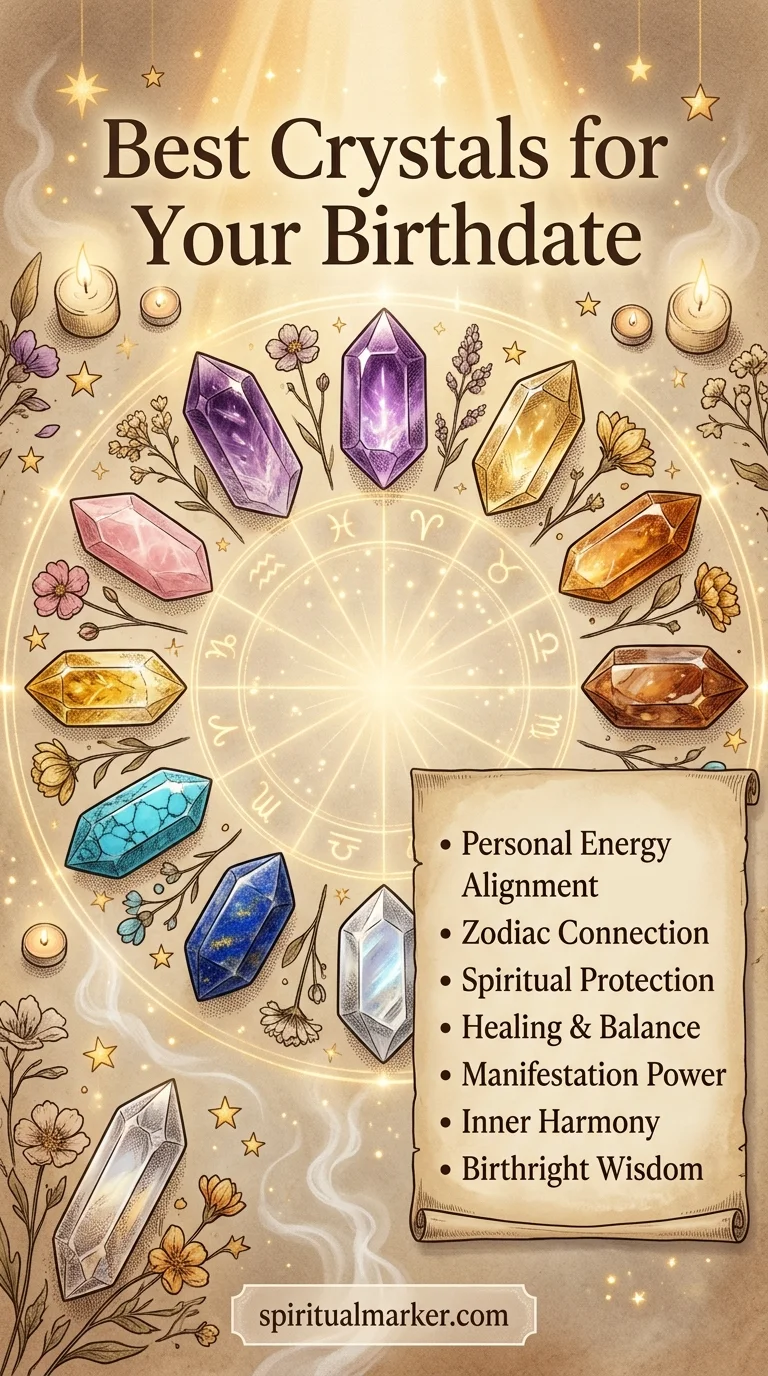 Best Crystals for Your Birthdate