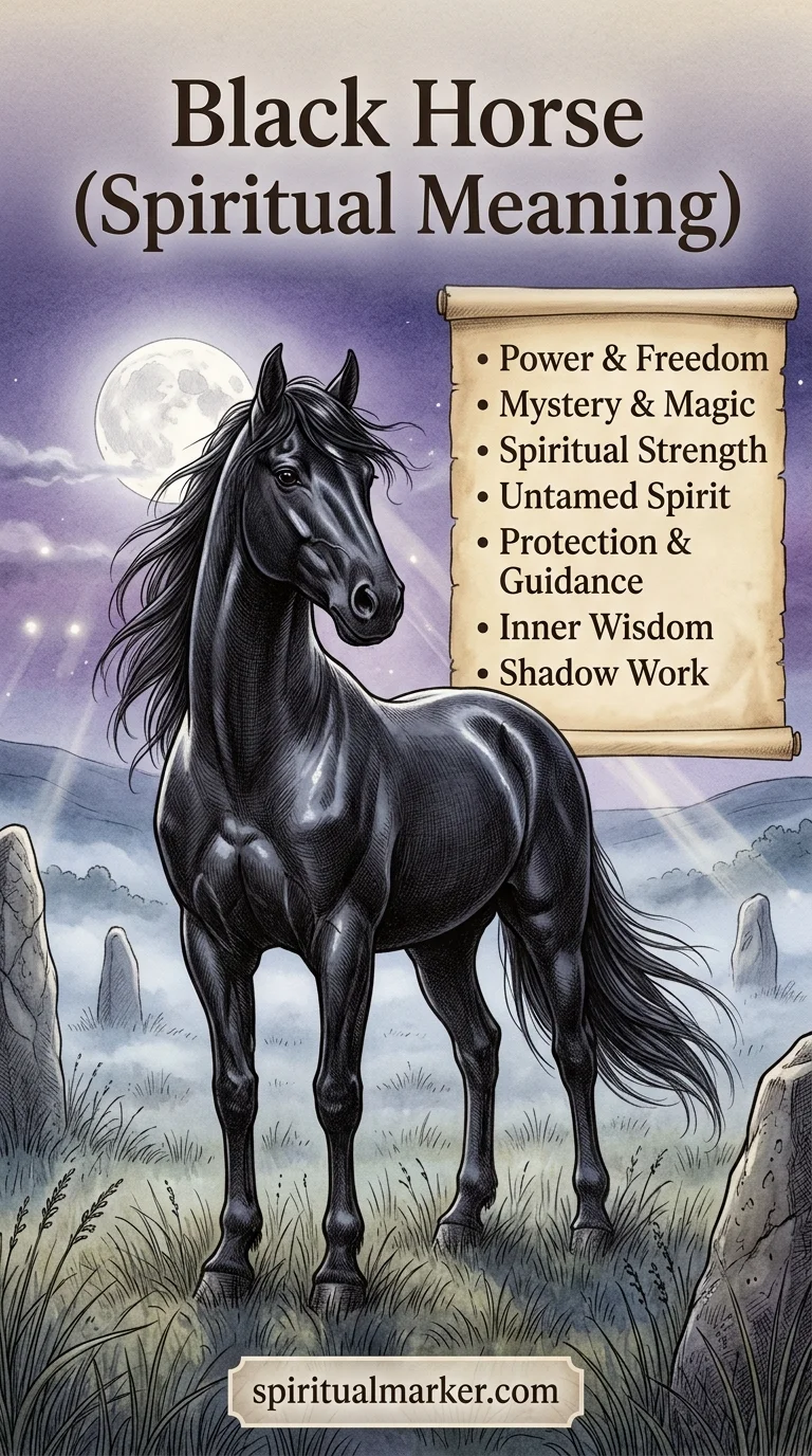 Black Horse Spiritual Meaning