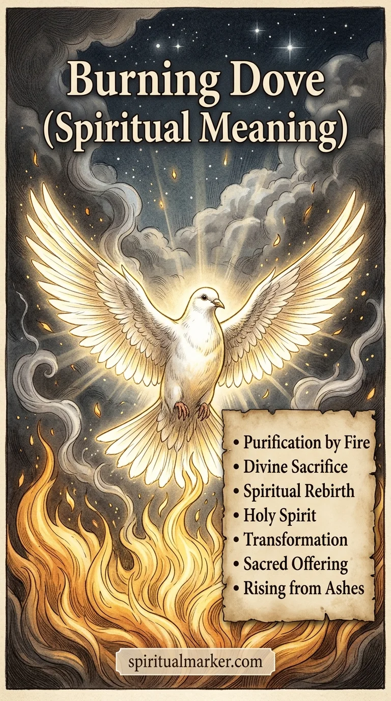 Burning Dove Spiritual Meaning