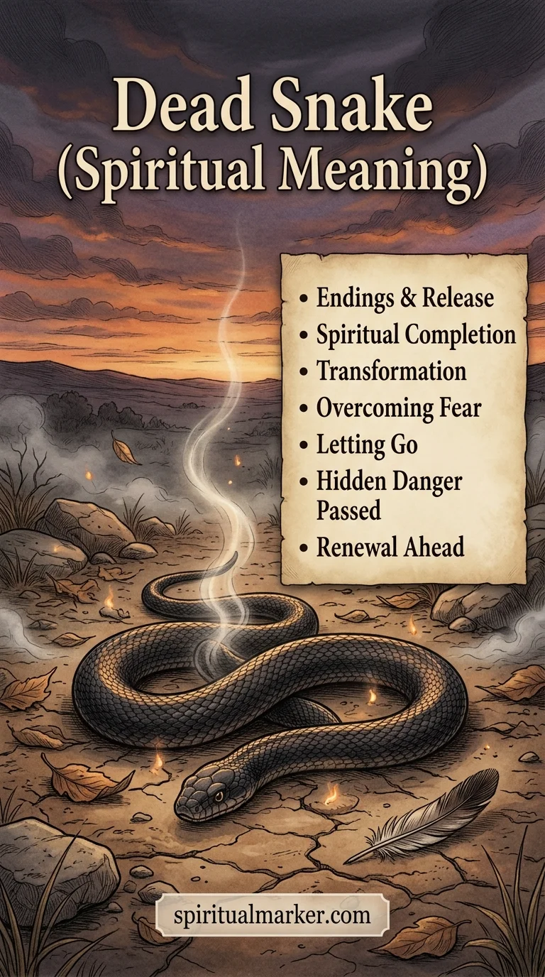 Dead Snake Spiritual Meaning