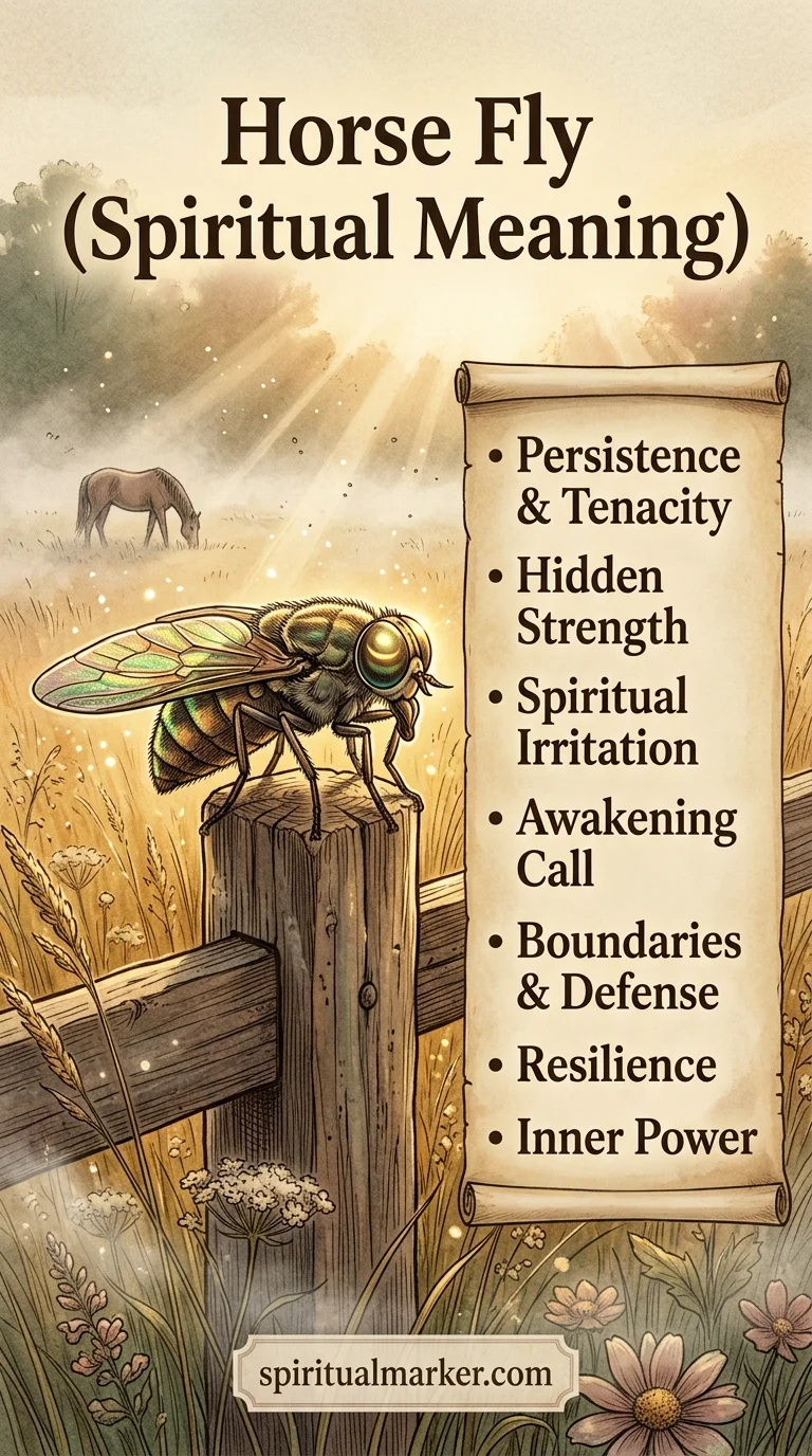 Horse Fly Spiritual Meaning