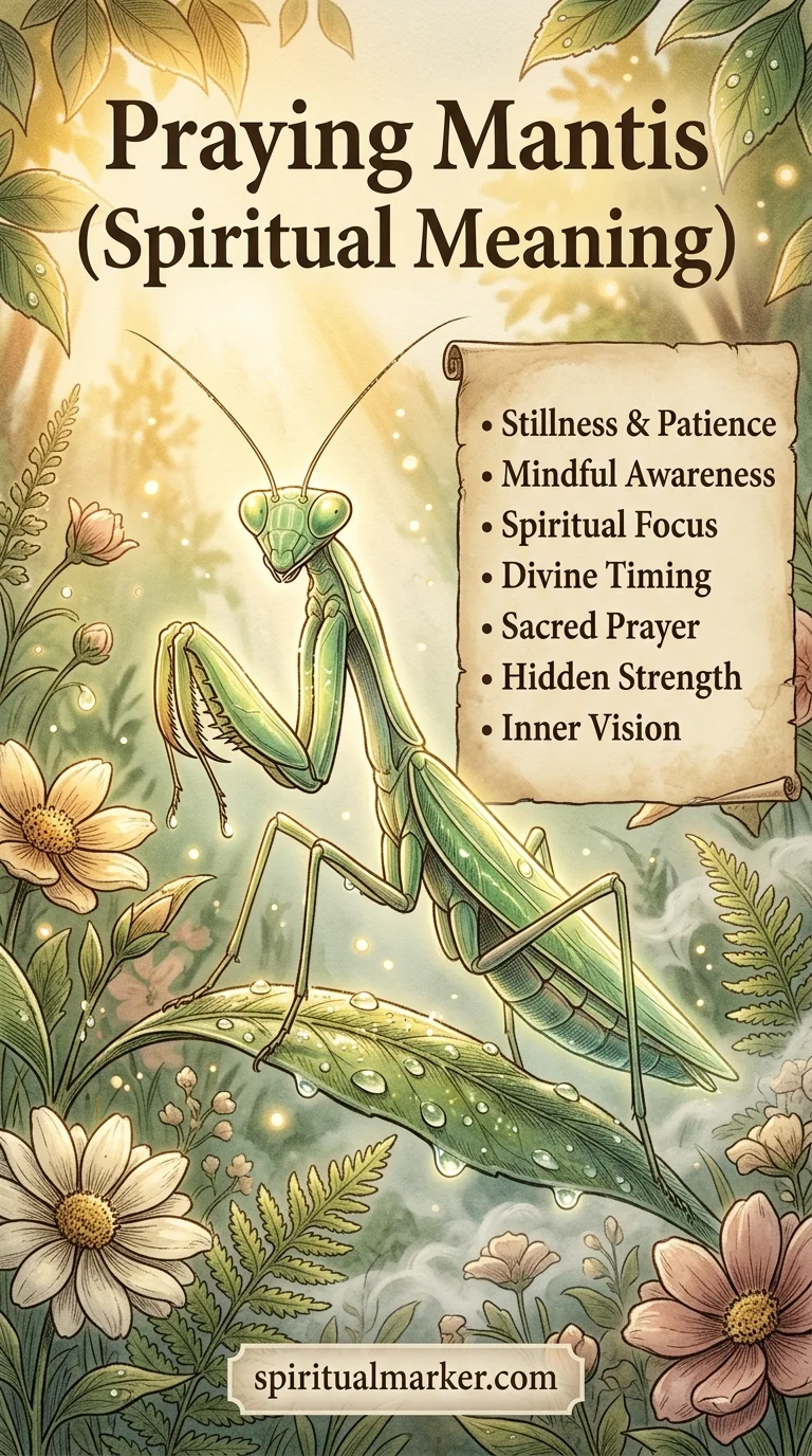 Praying Mantis Spiritual Meaning