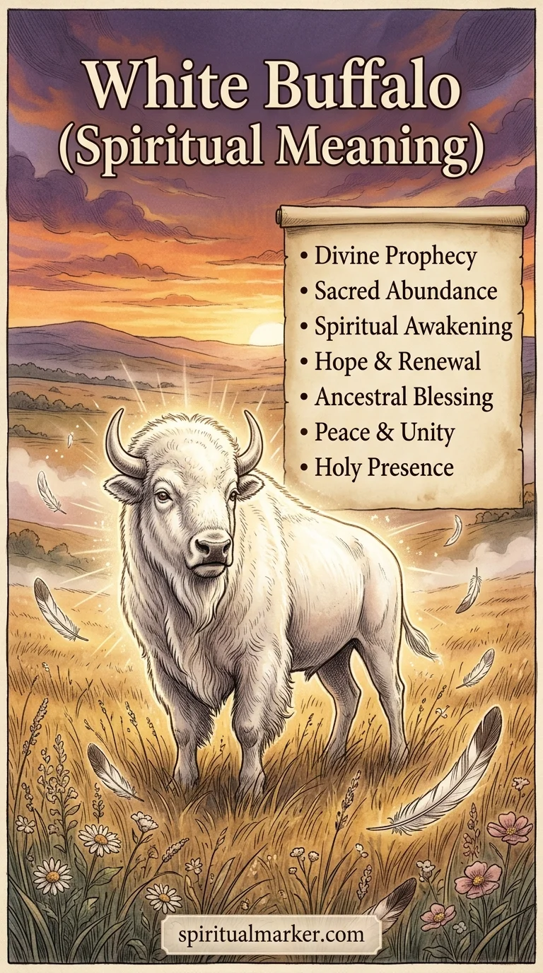 White Buffalo Spiritual Meaning